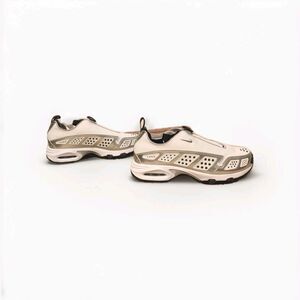 Size 8 - Nike Air Sunder Max White Metallic Silver W